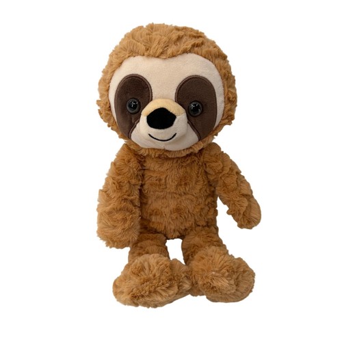Kellytoy sloth plush - plush, brown