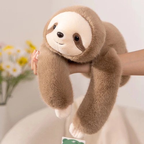 Weighted sloth plush - plush, toy