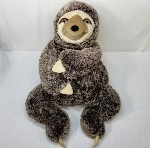 Big plush sloth stuffed - sloth, 37"