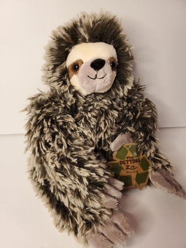 Sloth toed plush realistic - sloth,